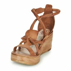 Airstep / A.S.98 NOA STRAP Couleur Camel -Airstep Boutique 18906525 500 C