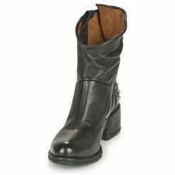 Airstep / A.S.98 OPEA STUDS Couleur Noir -Airstep Boutique 20021493 500 C