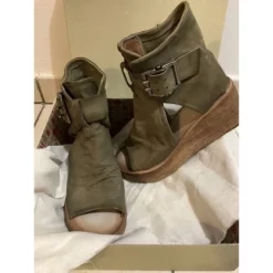 Airstep / A.S.98 Chaussure Couleur Kaki -Airstep Boutique 23757625 500 C